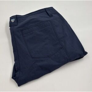 Kuhl‎ Women's 12 Horizn Short Straight Cinch Hem Navy Hiking Pants